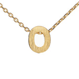 Block Slide Monogram Necklace