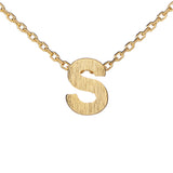 Block Slide Monogram Necklace