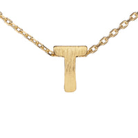 Block Slide Monogram Necklace