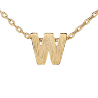 Block Slide Monogram Necklace