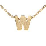Block Slide Monogram Necklace