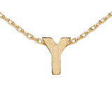 Block Slide Monogram Necklace