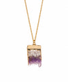 Amethyst French Rope Chain Necklace (Medium and Large)