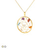 Crystal Chakra Dream Catcher (Gold and Silver)