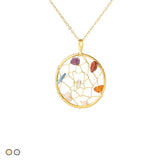 Crystal Chakra Dream Catcher (Gold and Silver)