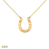 Dainty Minimalist Horseshoe Necklace