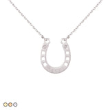 Dainty Minimalist Horseshoe Necklace