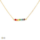 Chakra Rainbow Stones (Gold and Silver)