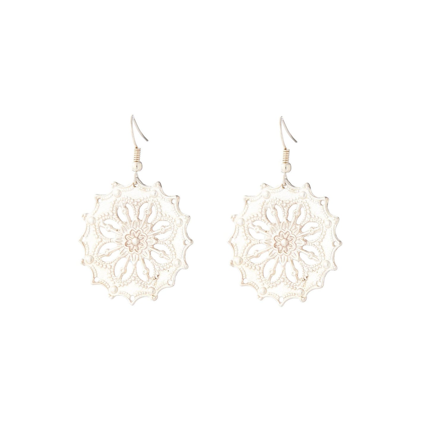 Silver Filagree Earring