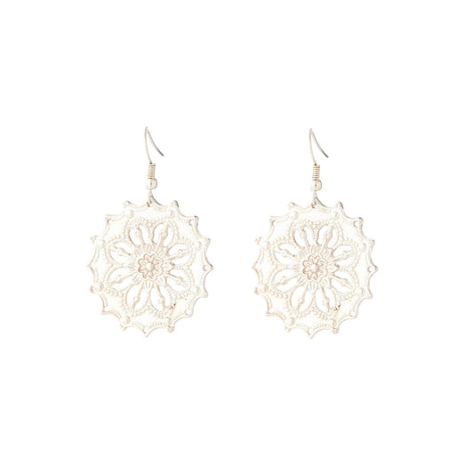 Silver Filagree Earring