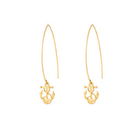 Anchor Drop Earring