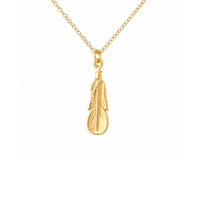 Mini Feather Charm Necklace