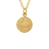 Tiny Zodiac Token Necklace