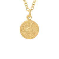 Tiny Zodiac Token Necklace