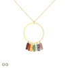 Crystal Chakra Circle (Gold and Silver)