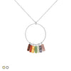 Crystal Chakra Circle (Gold and Silver)