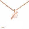 Opal Planet Necklace (Gold, Rose Gold, Rhodium Silver)