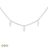 Small Gold Arrowhead Necklace (Gold, Rose Gold, Silver)