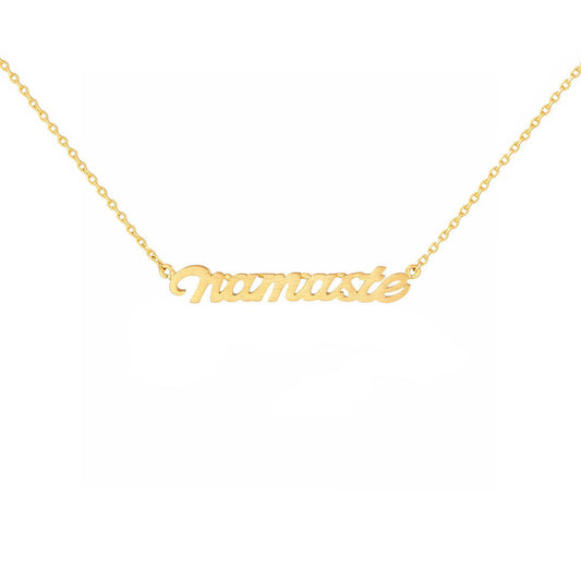 Namaste Nameplate