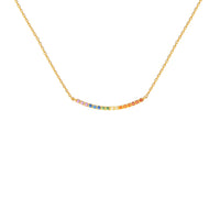 Rainbow Pave Swoop