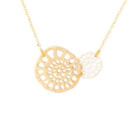 Duo Tone Coral Necklace