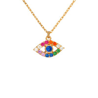Rainbow Pave Eye