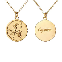Glossy Zodiac Necklace