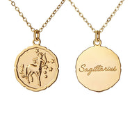 Glossy Zodiac Necklace