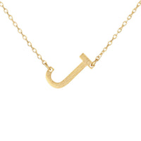 Angled Monogram Necklace