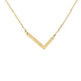 Angled Monogram Necklace