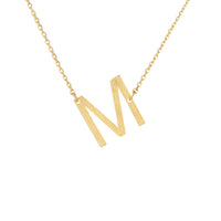 Angled Monogram Necklace