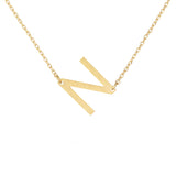 Angled Monogram Necklace