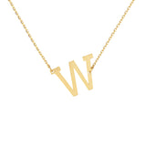 Angled Monogram Necklace