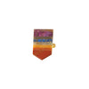 Pentagon Chakra Rainbow Stone Ring