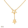 Interlocking Stars (Gold and Silver)