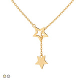 Interlocking Stars (Gold and Silver)