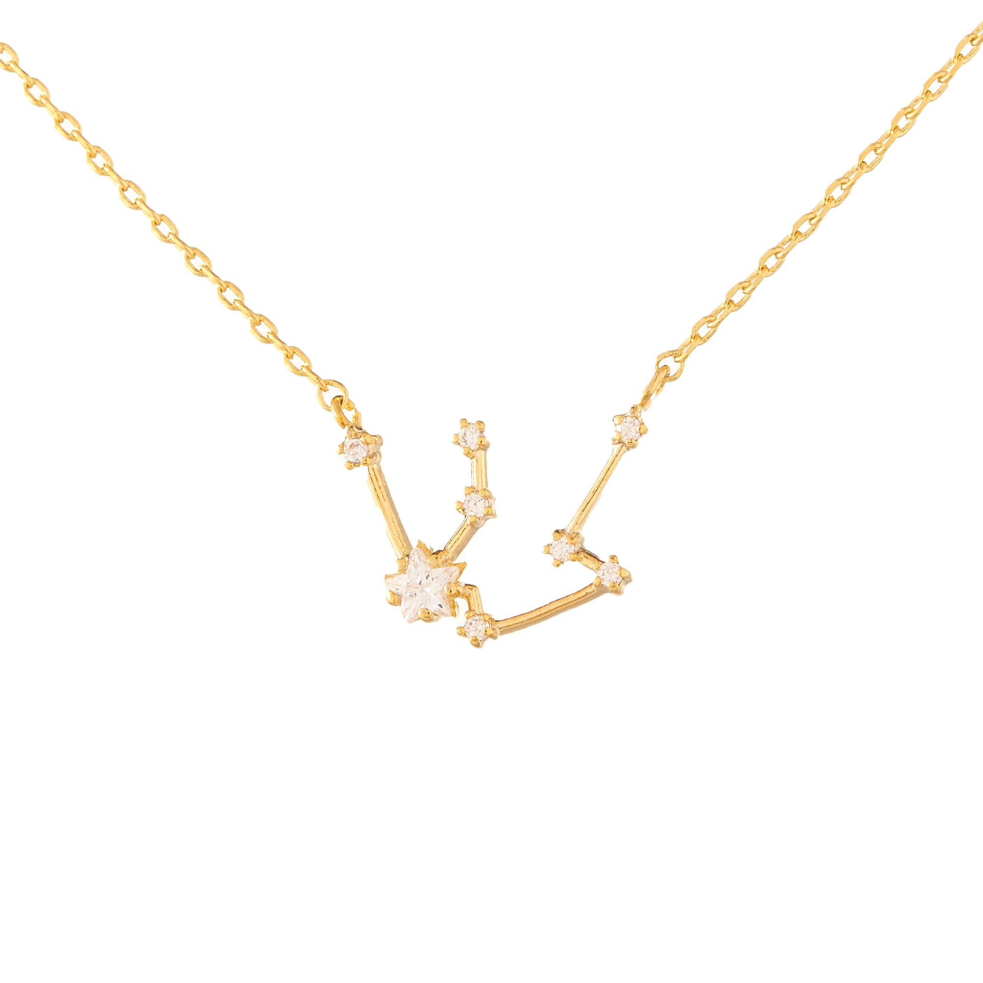 CZ Star Constellation Necklace