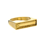 Sleek Pyramid Ring