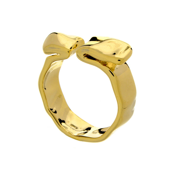 Organic Foldover Ring