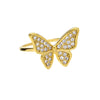 Micropavé Cubic Zirconia Butterfly Ring