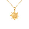 Small Sun Necklace