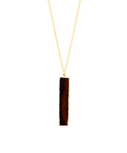 Black Rectangular Agate Slice