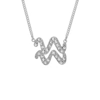 Pave Zodiac Necklace