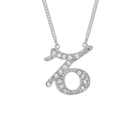 Pave Zodiac Necklace