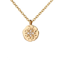 Medium  Sparkle North Star Necklace