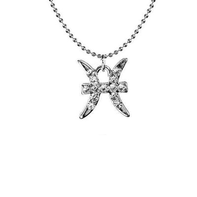 Sparkle Zodiac Necklace (Individual Signs)
