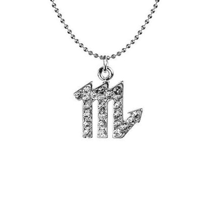 Sparkle Zodiac Necklace (Individual Signs)