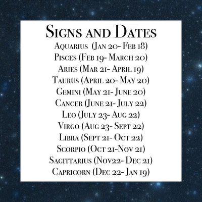 Hammered CZ Zodiac (Individual Signs)