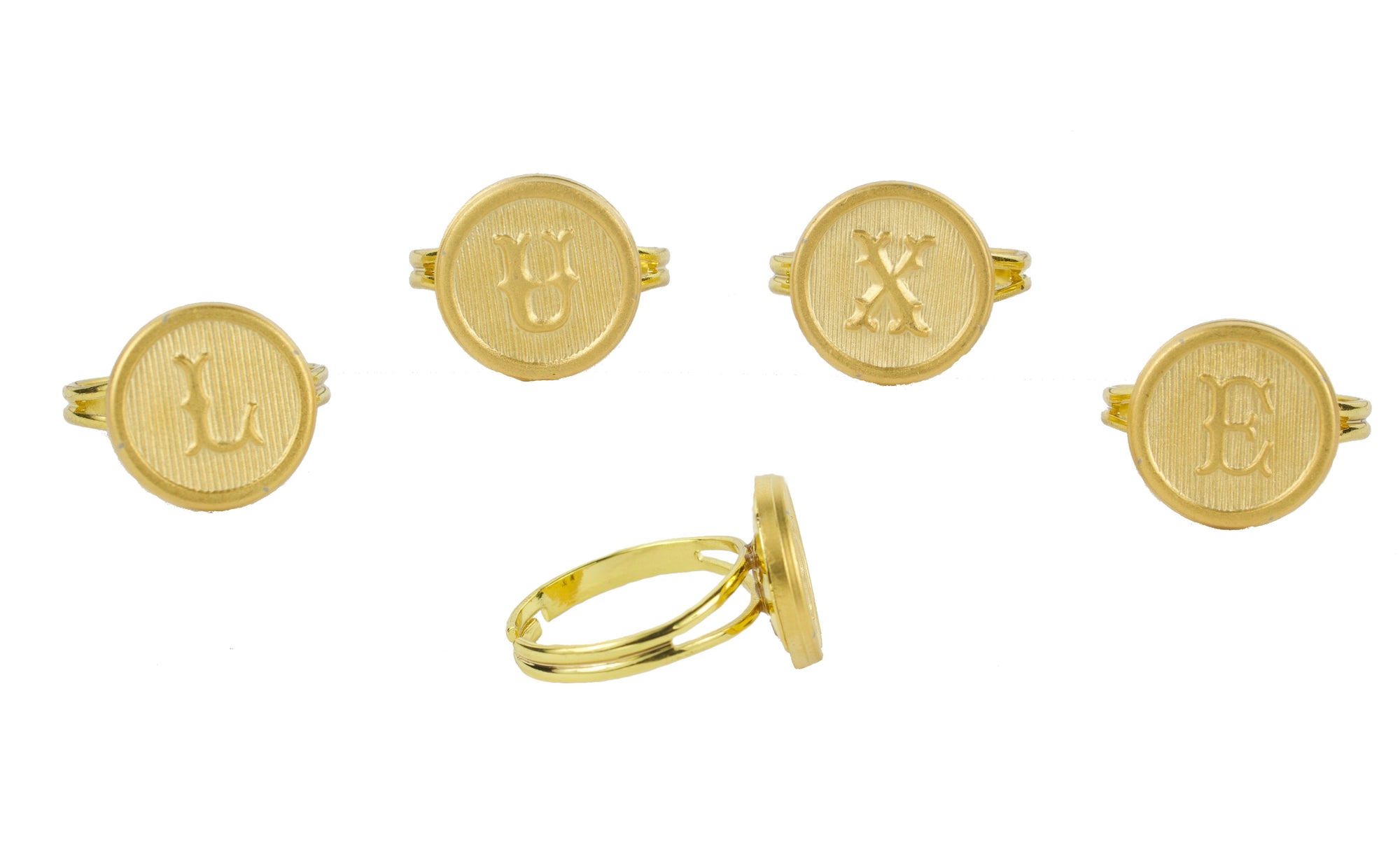 Typewriter Monogram Alphabet Ring Program (Kit of 17)